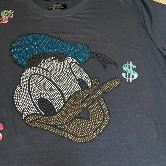 Donald Duck sequined shirt - Picture 5 of 6